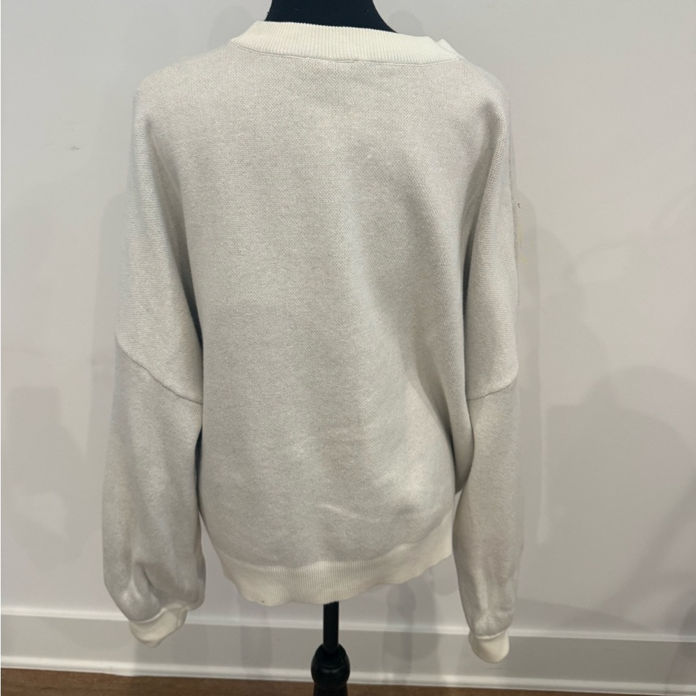 Queen of sparkles feather turkey sweater size medium worn once new condition - Picture 6 of 6